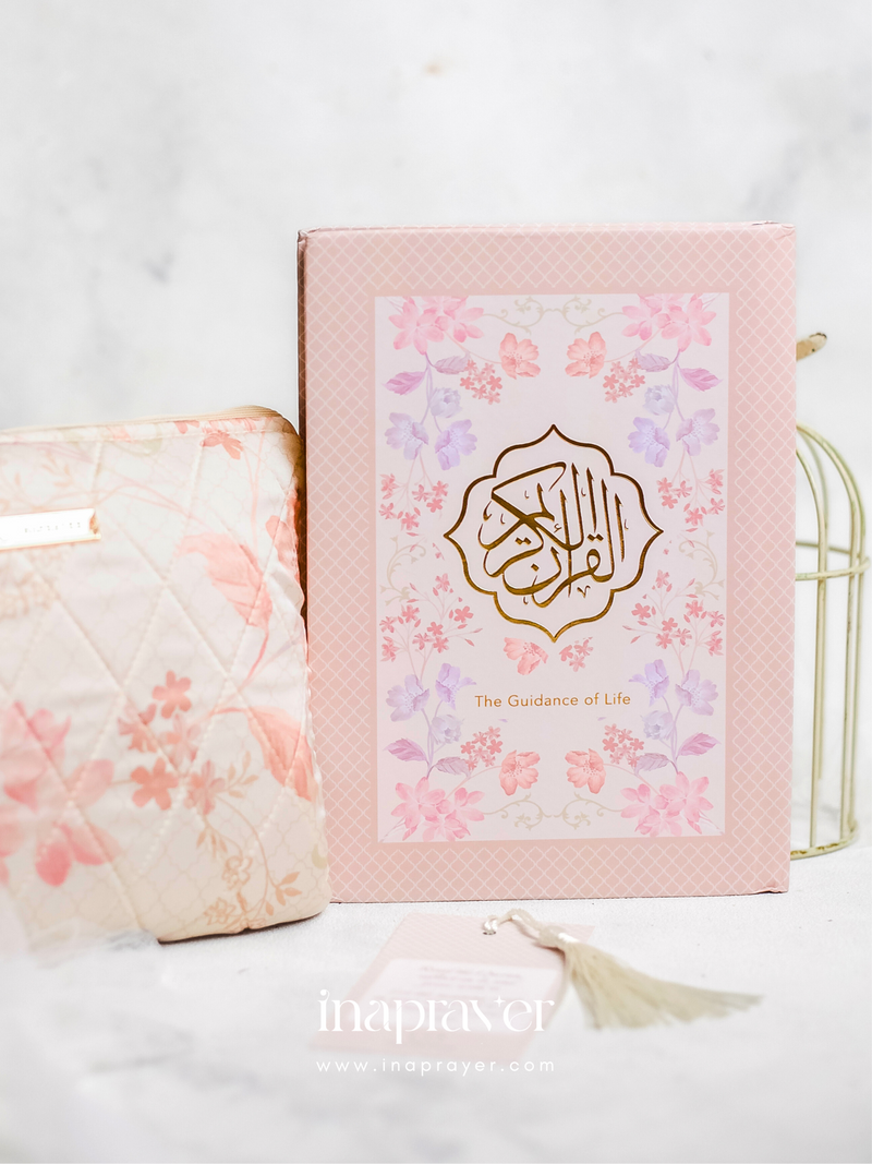 Quran Ivory peach Jasmine Blossom