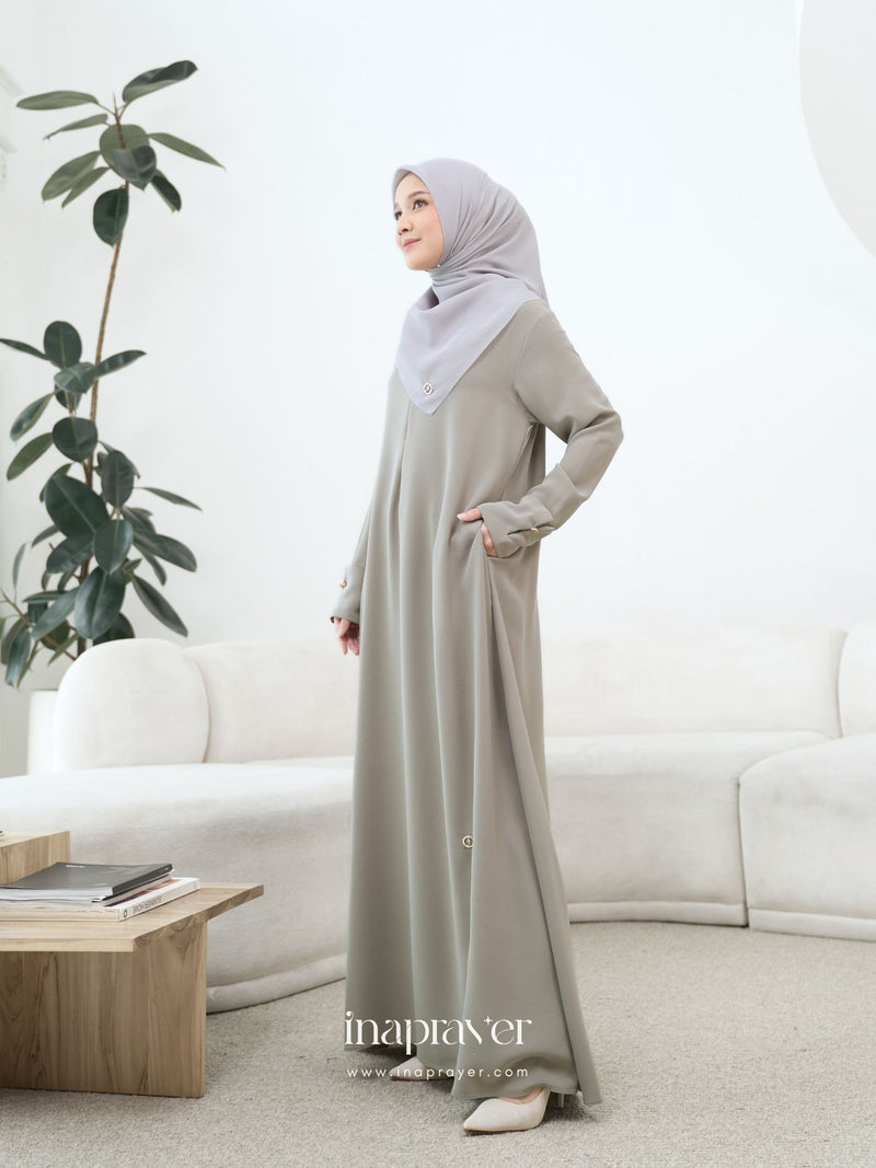 Smokey Taupe LUMÉRA DRESS Umroh / Hajj