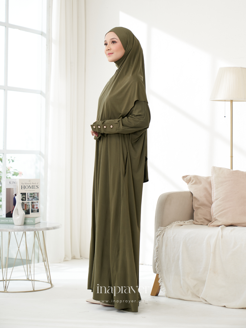 Olive Haze Madina Prayer Dress