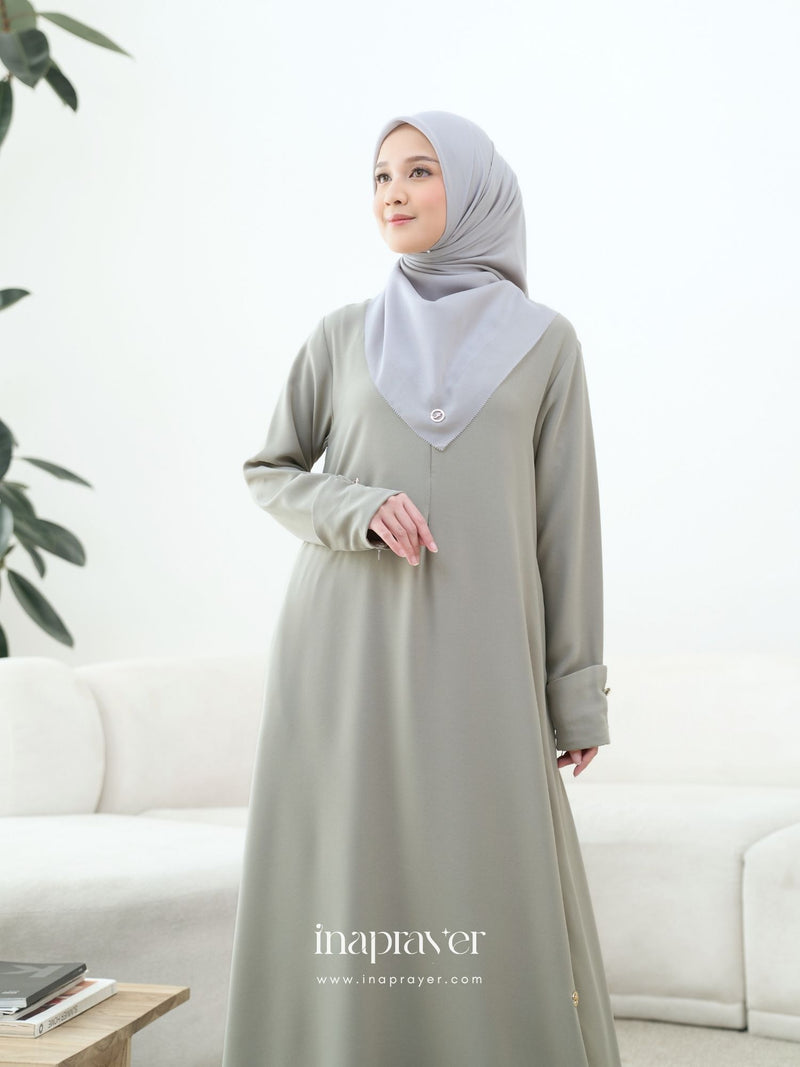 Smokey Taupe LUMÉRA DRESS Umroh / Hajj