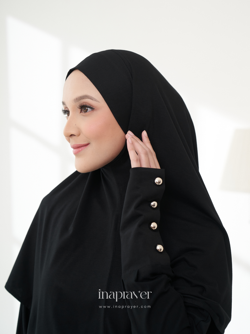 Black Madina Prayer Dress