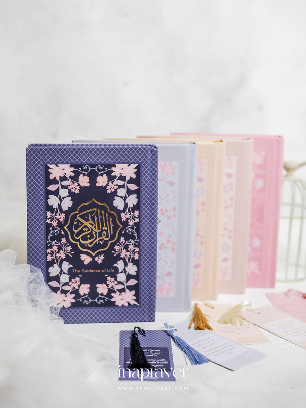 Quran Royal Blue Jasmine Blossom