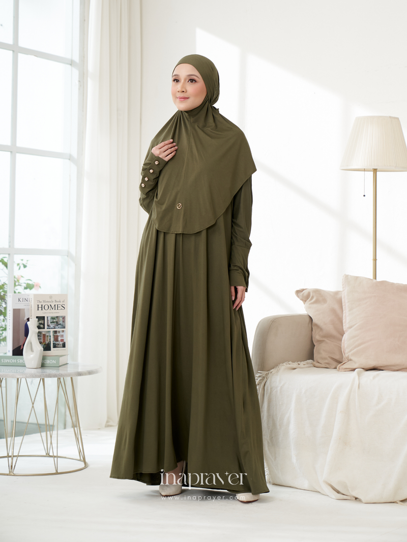 Olive Haze Madina Prayer Dress