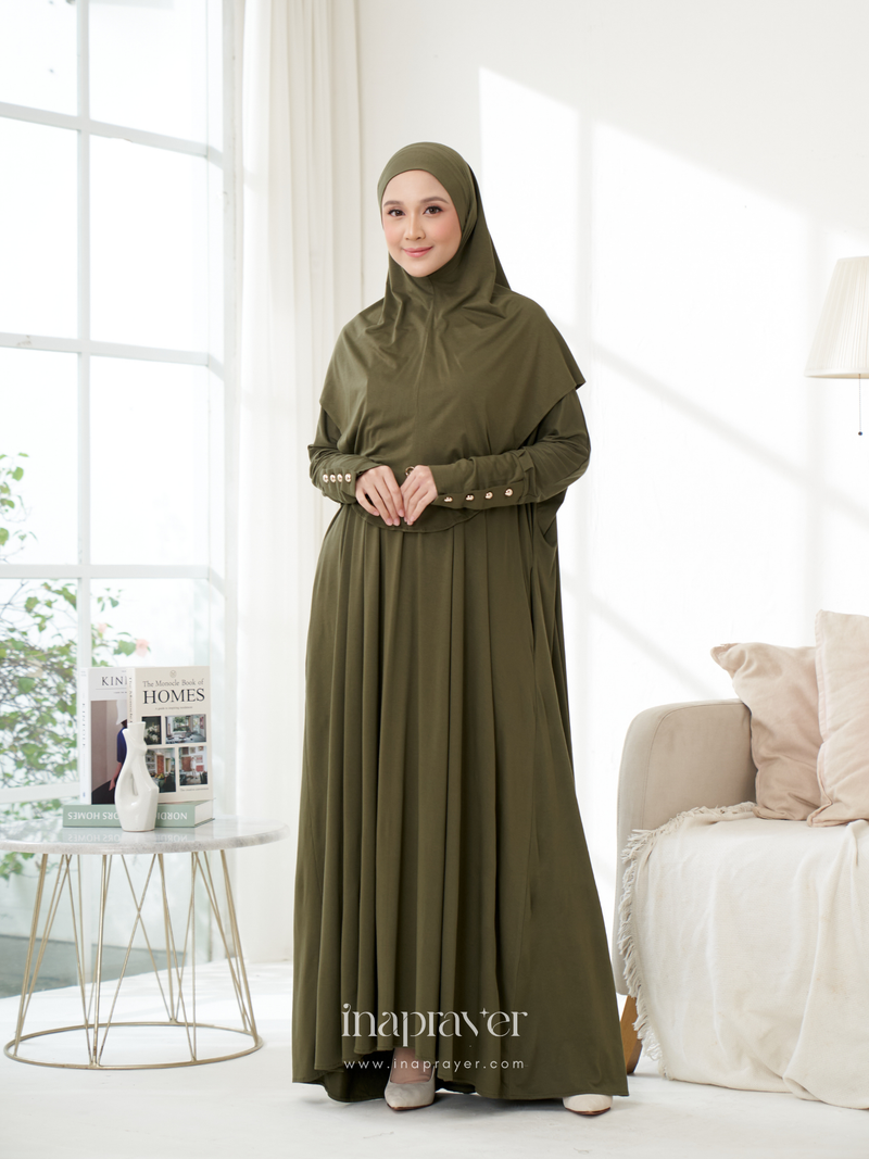 Olive Haze Madina Prayer Dress