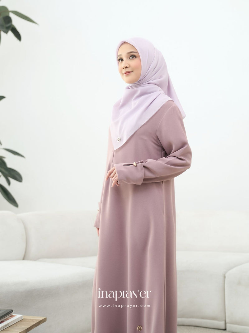 Mauve Mist LUMÉRA DRESS Umroh / Hajj