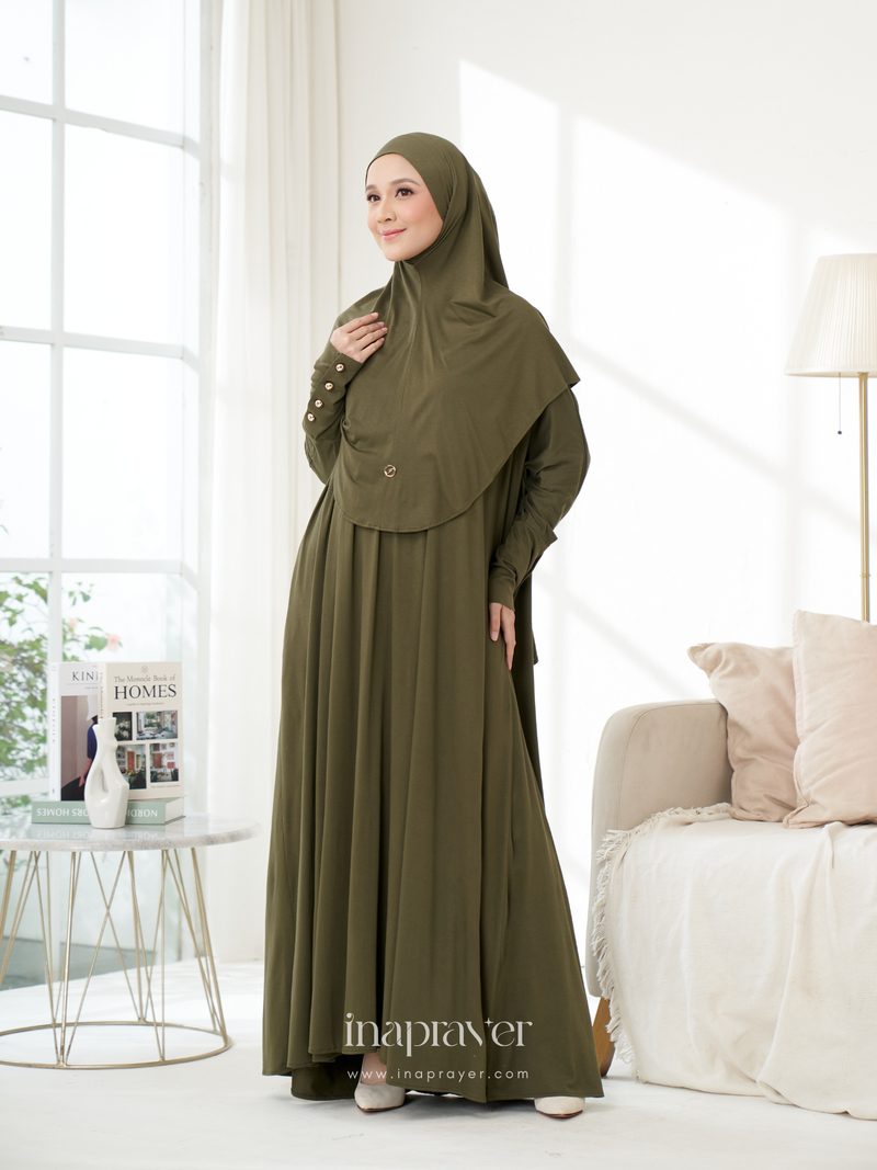 Olive Haze Madina Prayer Dress