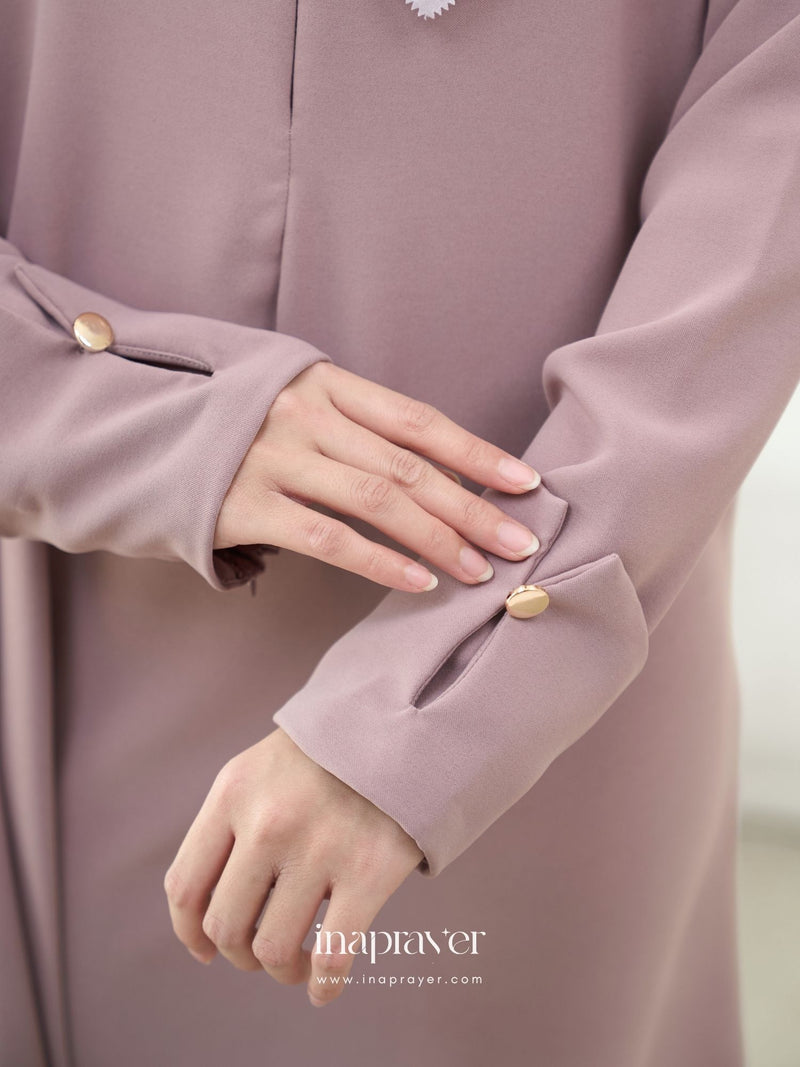 Mauve Mist LUMÉRA DRESS Umroh / Hajj