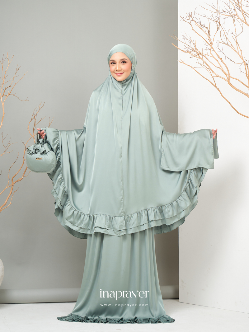 Myth Green Amelie Ruffle