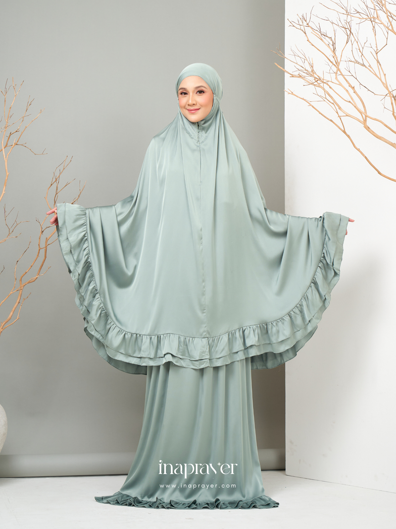 Myth Green Amelie Ruffle