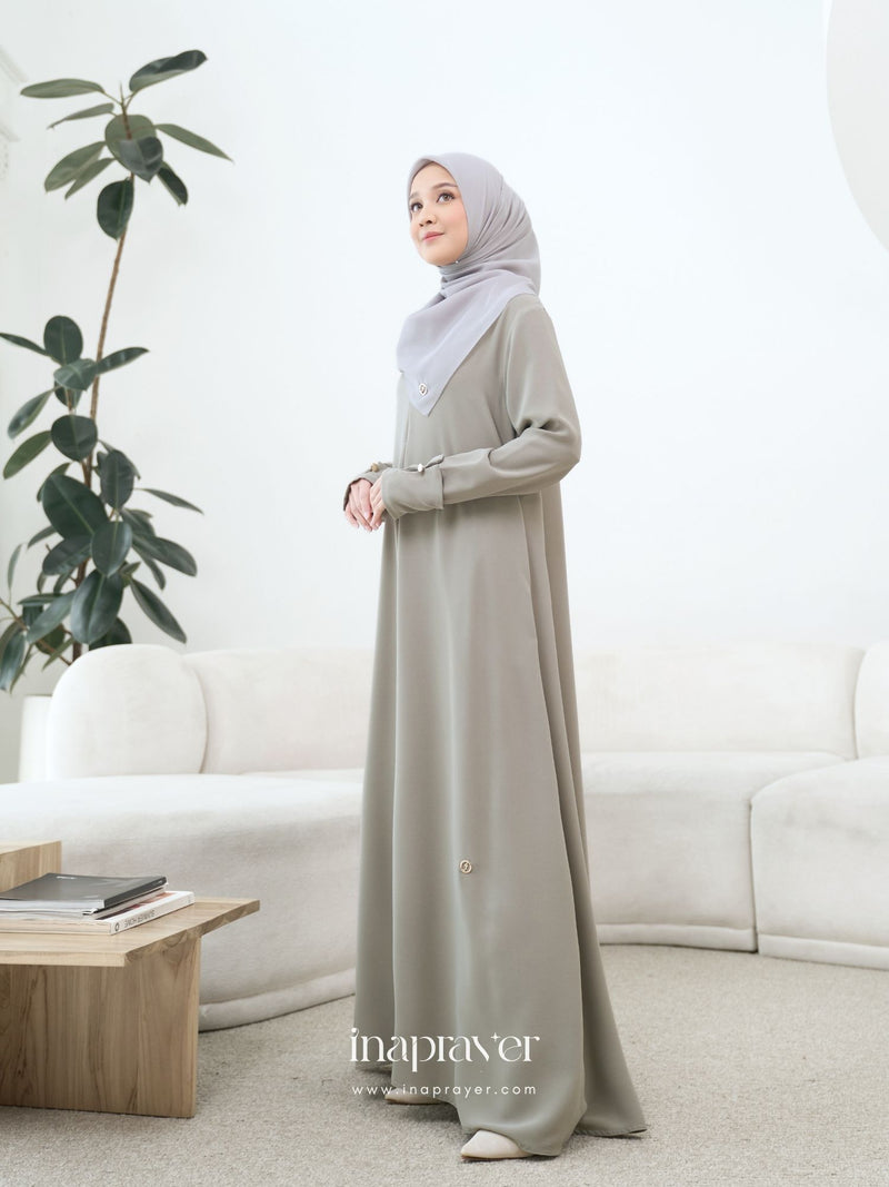 Smokey Taupe LUMÉRA DRESS Umroh / Hajj