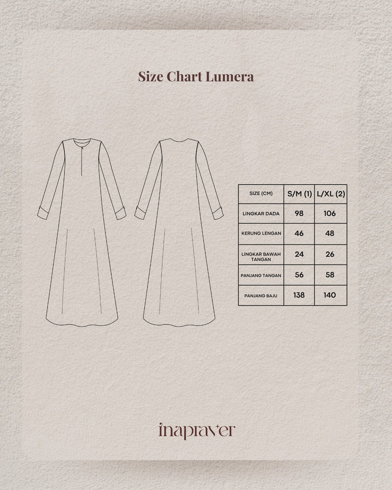 Smokey Taupe LUMÉRA DRESS Umroh / Hajj