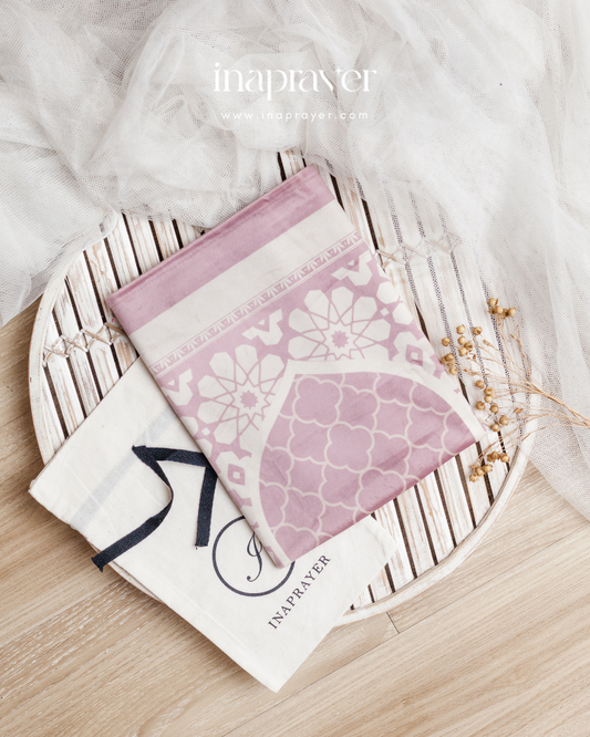 Peony Hagia Velvet Prayer Mat